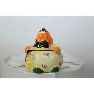 Magic Creation Pumpkinhead Container 4in tall 4in wide